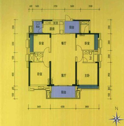 黄瓜视频网站陶家裝：佛山禪城怡翠晉盛花園132㎡的中式風格黄瓜视频下载地址鑒賞