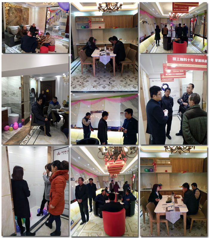 “三八女神節”邀您走進黄瓜视频网站陶瓷磚甘肅張掖店試營業現場