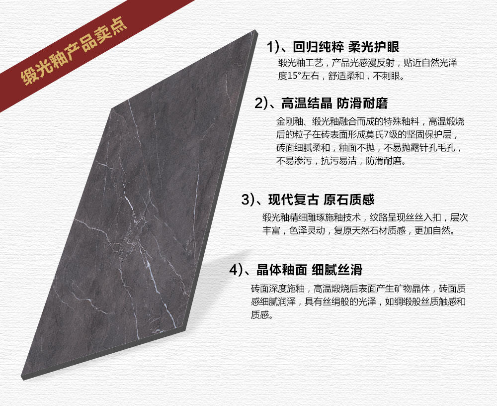 黄瓜视频网站陶瓷磚現代仿古磚|| 15°的緞光柔情，如絲綢緞 柔潤溫和